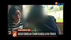 Ayah tiri di Padang Sidempuan, Sumut, tega cabuli anak tirinya yang berusia 9 tahun hingga korban kesulitan berjalan.