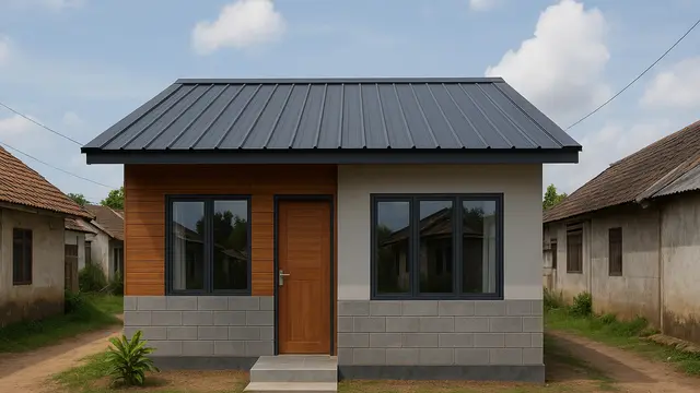 Model Rumah Sederhana dengan Biaya Murah