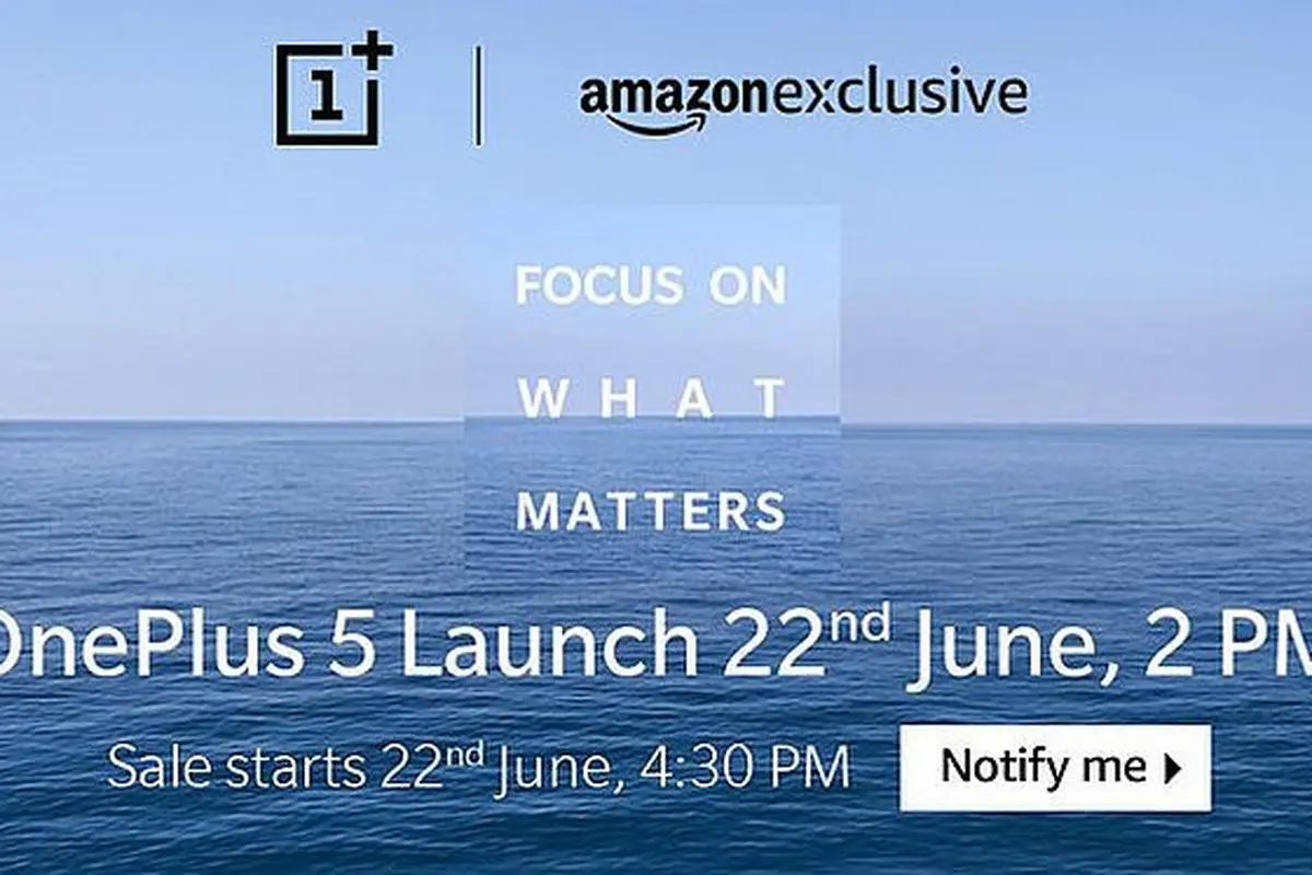 Toko ritel online Amazon India mengumumkan, penjualan smartphone terbaru OnePlus itu akan dimulai pada 22 Juni 2017.