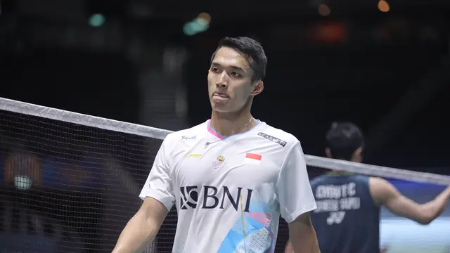 Jonatan Christie - Singapore Open 2024 - Bulu Tangkis