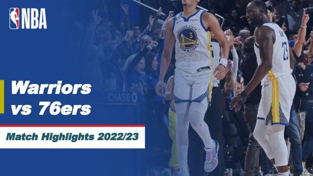 Berita Video, Philadelphia 76ers Telan Kekalahan di Kandang Golden State Warriors 112-120 pada Sabtu (25/3/2023)