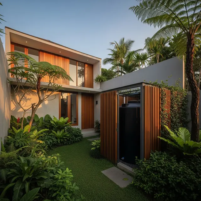9 Desain Tempat Toren Air di Rumah Minimalis, Estetika dan Fungsional