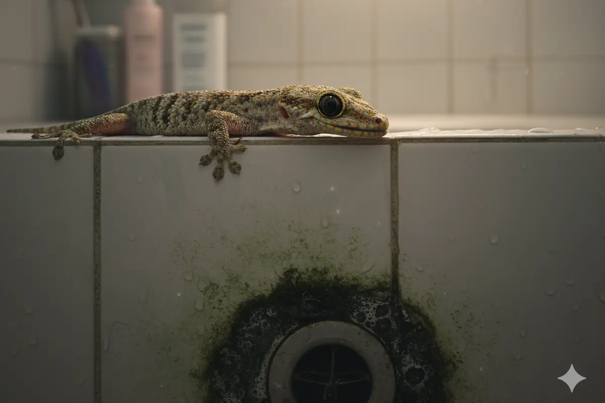 Alasan Cicak Betah di Kamar Mandi dan Cara Mengurangi Kehadirannya, Solusi Aman untuk Rumah yang Lebih Bersih