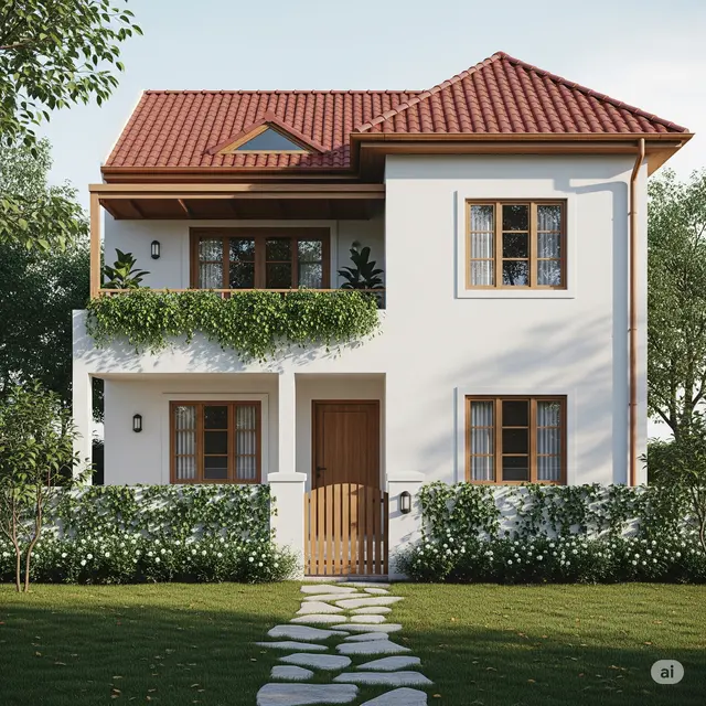 9 Model Rumah Sederhana Tapi Indah di Kampung 2 Lantai: Untuk Hunian Impian