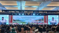 Presiden Prabowo Subianto menyebut bahwa sejumlah perusahaan, termasuk perusahaan asing, telah melakukan pelanggaran hingga belasan kali terkait kebakaran hutan dan lahan (karhutla). (Liputan6.com/Lizsa Egeham)