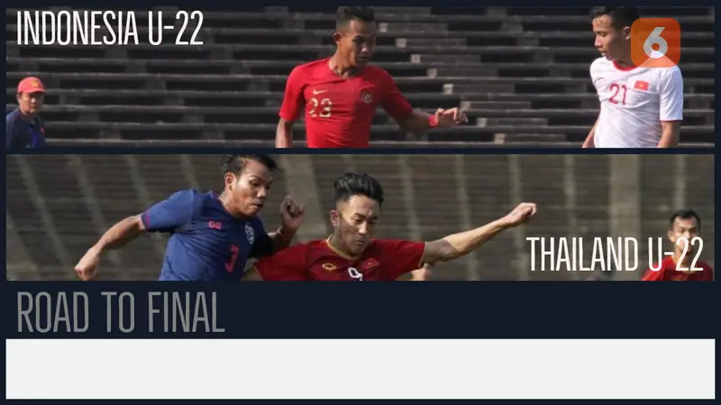 Timnas Indonesia U-22 Vs Thailand U-22