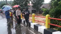 Banjir dan longsor terjadi di Lebak, Banten. (Liputan6.com/ Yandhi Deslatama)