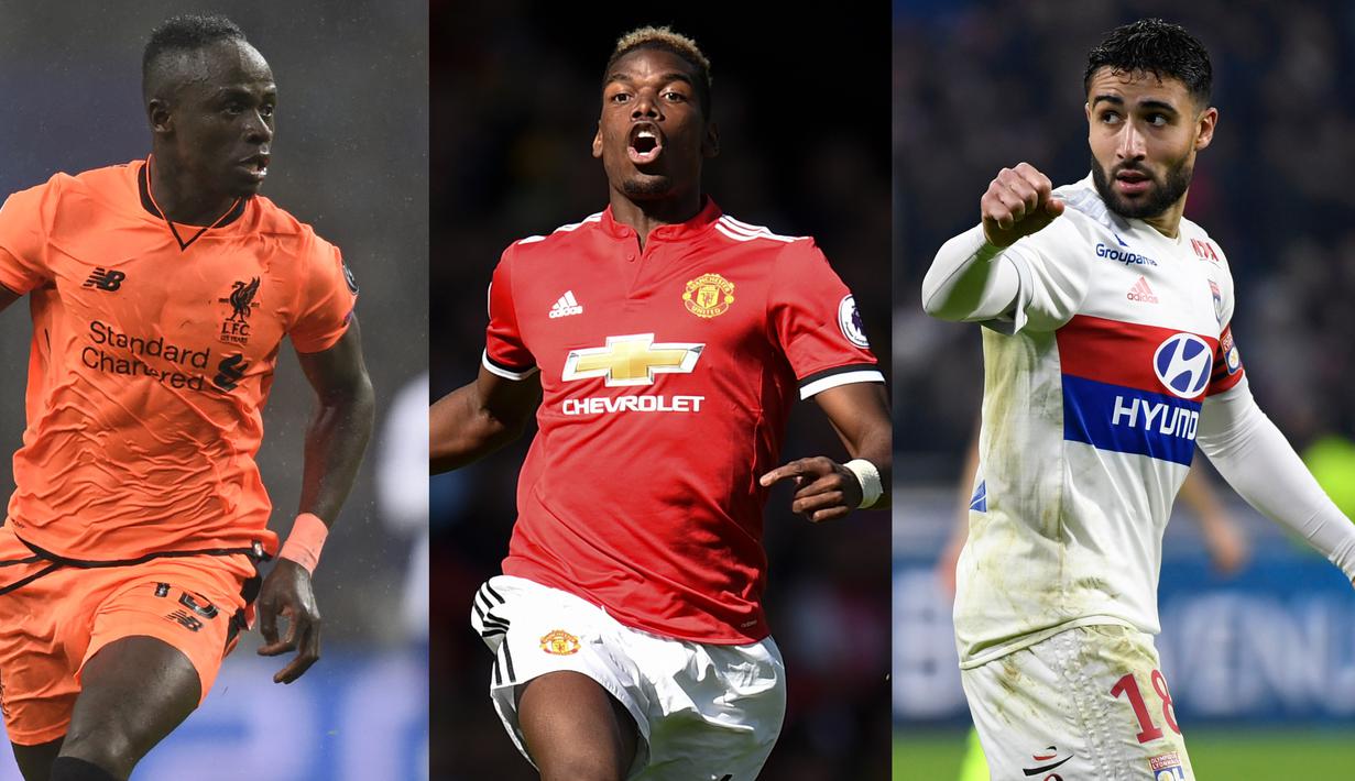 Kompetisi sepak bola benua eropa adalah yang terbaik di  dunia. Pemain binatng kelas satu tampil mementaskan kemampuan yang dimiliki. Tak sedikit diantaranya sebagai muslim yang sukses berkarier di benua biru tersebut. (Kolase foto AFP)