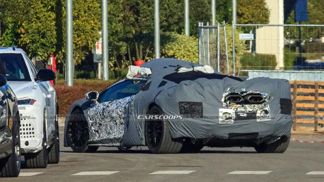 Tampilan generasi terbaru Aventador semakin agresif (Carscoops)