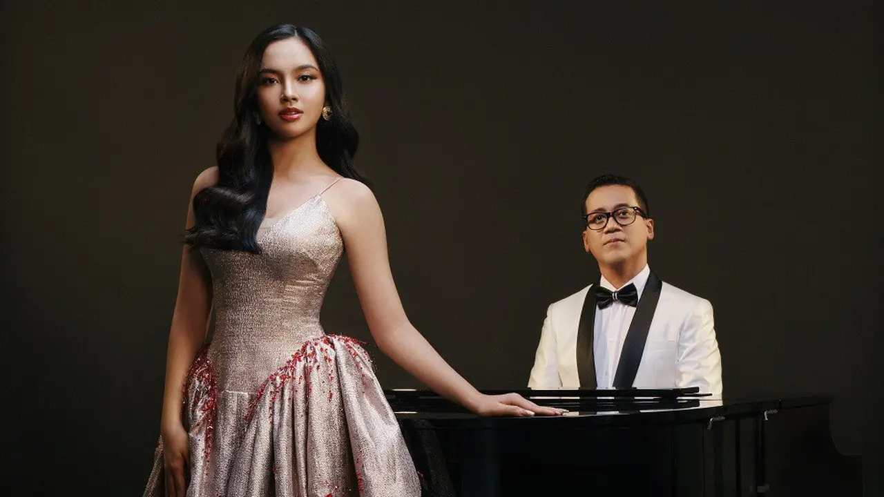 Lyodra dan Andi Rianto berkolaborasi dalam lagu "Sang Dewi". (Foto: Istimewa)