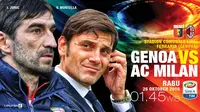 Genoa vs Milan (Liputan6.com/Abdillah)