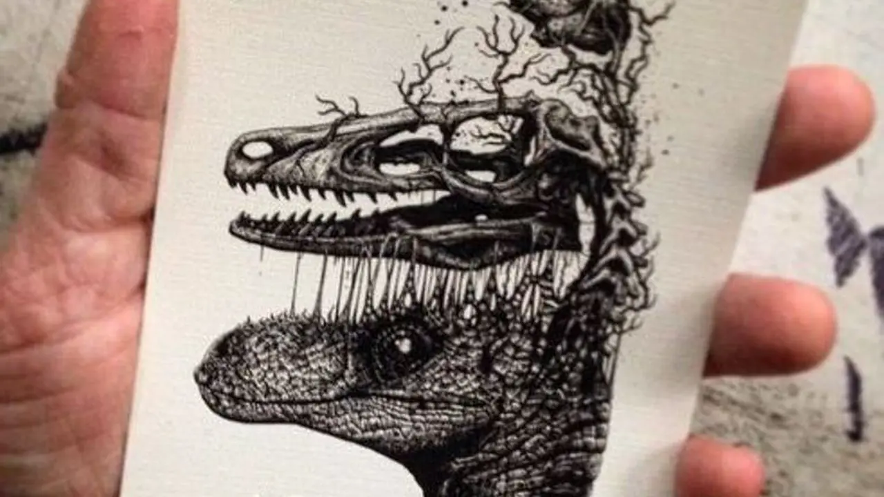13 Ilustrasi Ketika Hewan Hengkang dari Tengkorak Mereka