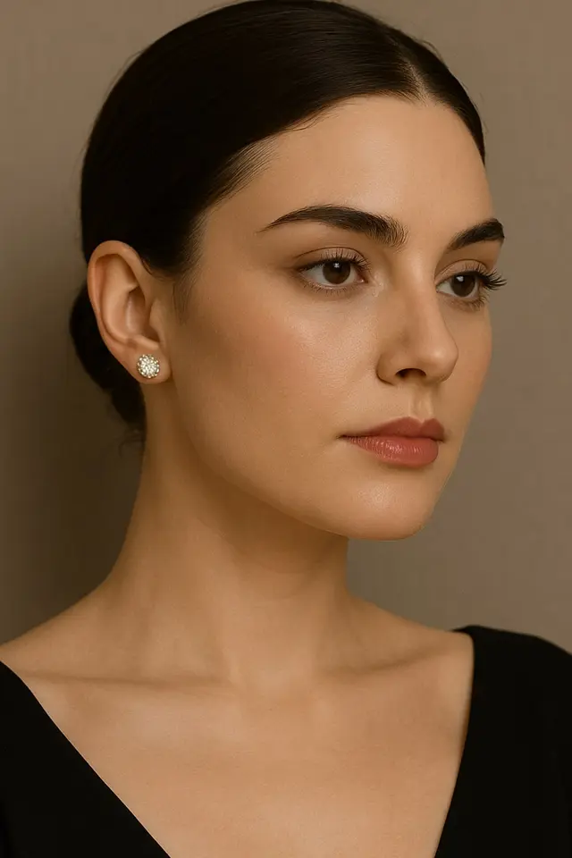 2. Anting Stud, Klasik dan Serbaguna