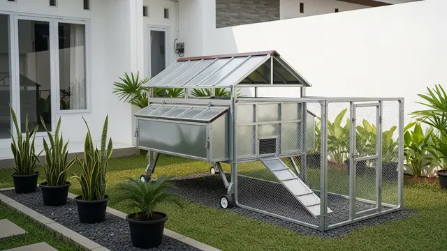 Ide Kandang Ayam Portable