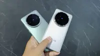 Vivo X200 dan Vivo X200 Pro yang baru saja meluncur di pasar Indonesia. (Liputan6.com/Agustinus M. Damar)