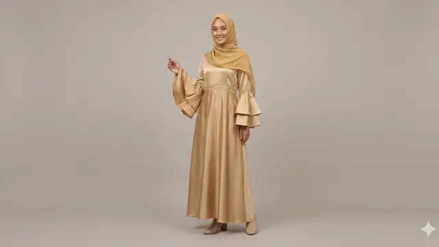 Ide Outfit Lebaran untuk Kulit Sawo Matang agar Terlihat Cerah. Gemini