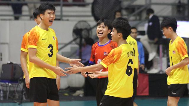 Timnas Voli Malaysia U-16