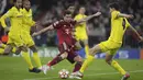 Bayern akhirnya berhasil memecah kebuntuan pada menit ke-52. Berawal dari sebuah serangan balik, Lewandowski melepas tembakan yang gagal diantisipasi Rulli. Skor agregat kini menjadi sama kuat 1-1. (AP/Matthias Schrader)
