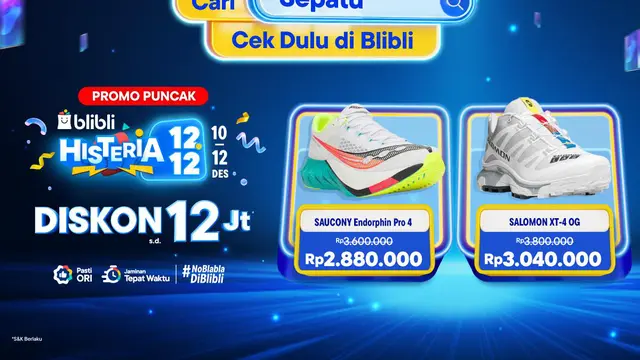 Kurasi Terbaik Promo Puncak Histeria 12.12: Penawaran Brand Terkemuka dari iPhone Air hingga Home Living untuk Melengkapi Momen Akhir Tahun