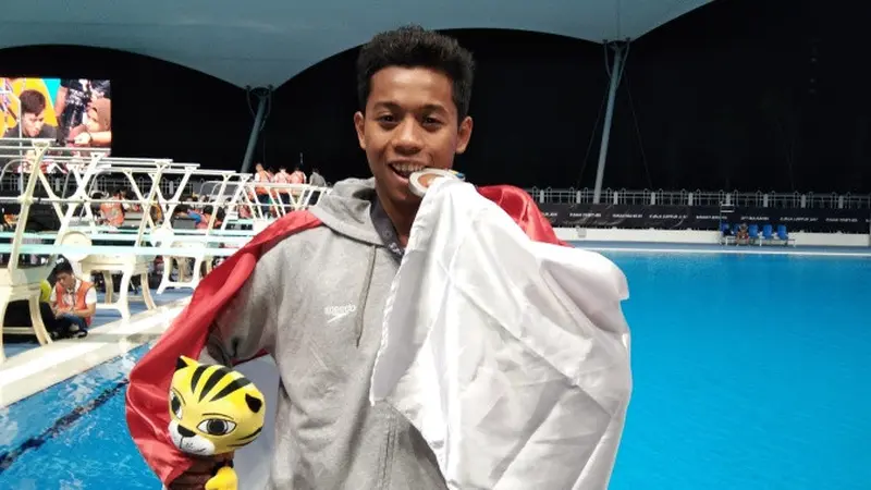 Perenang Indonesia, Fadlan Prawira di SEA Games 2017