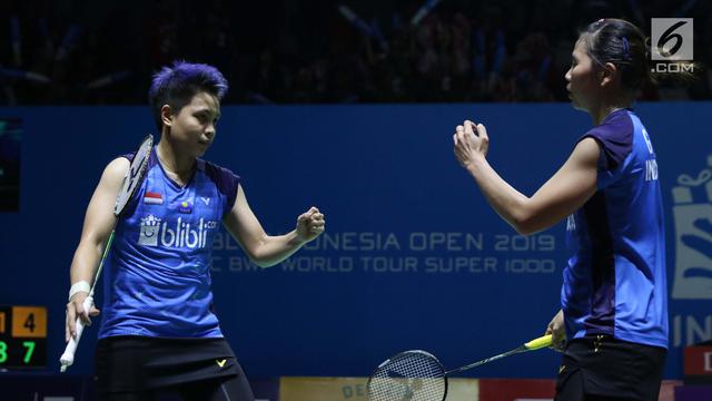 Greysia/Apriyani Kandas di 16 Besar Indonesia Open 2019