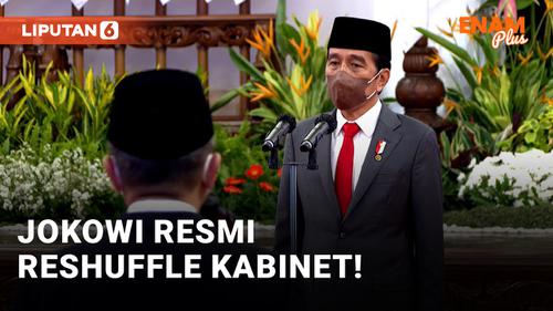 VIDEO: Sah! Jokowi Lantik Zulkifli Hasan dan Hadi Tjahjanto Jadi Menteri