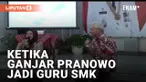 Ganjar Pranowo Mengajar di SMK 1 Binangun Cilacap