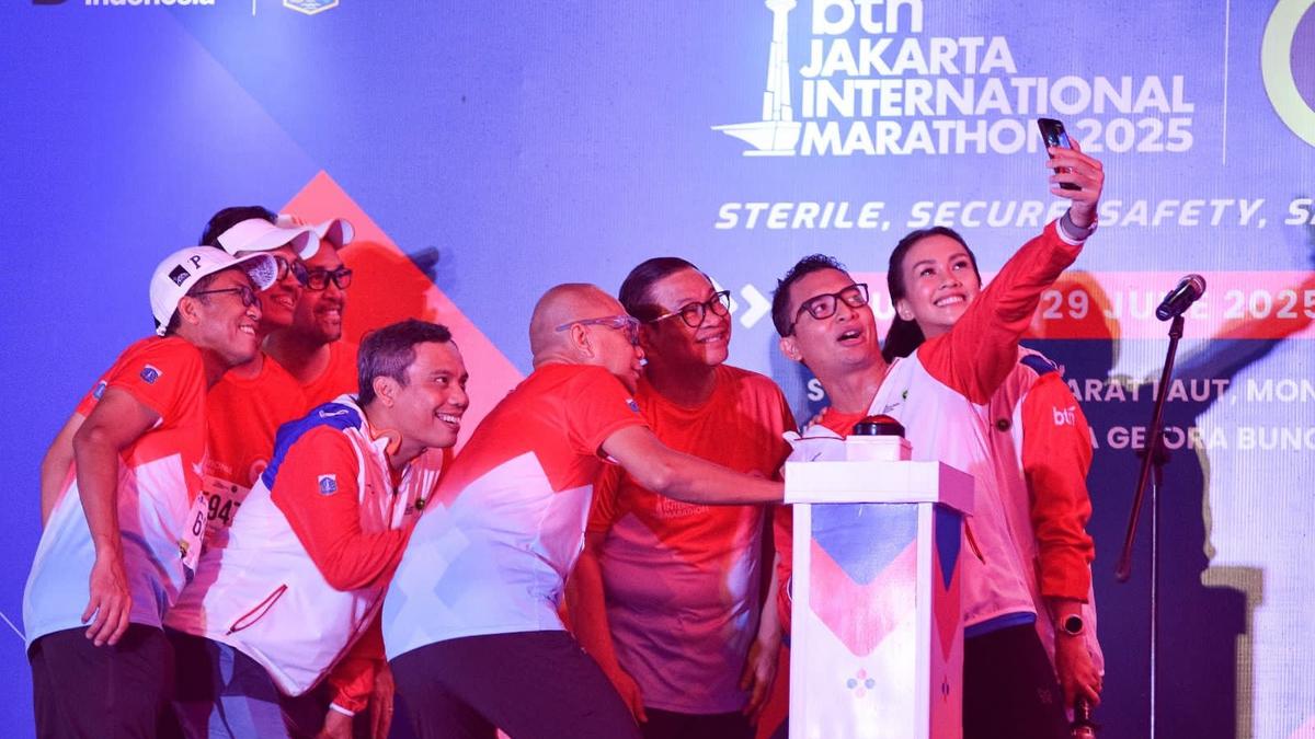 BTN Jakarta International Marathon 2025 Berjalan Sukses, Puluhan Ribu Pelari Ramaikan Ajang Bergengsi Ini!