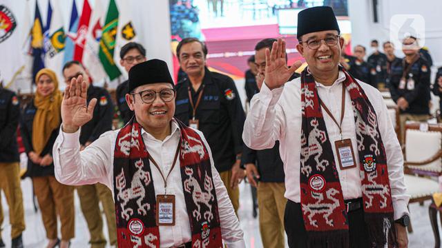 Anies Baswedan dan Muhaimin Iskandar