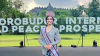 Puteri Indonesia 2023, Farhana Nariswari punya catatan menarik saat hadir di 2nd Borobudur World Peace and Prosperity Event atau Festival Waisak 2023.