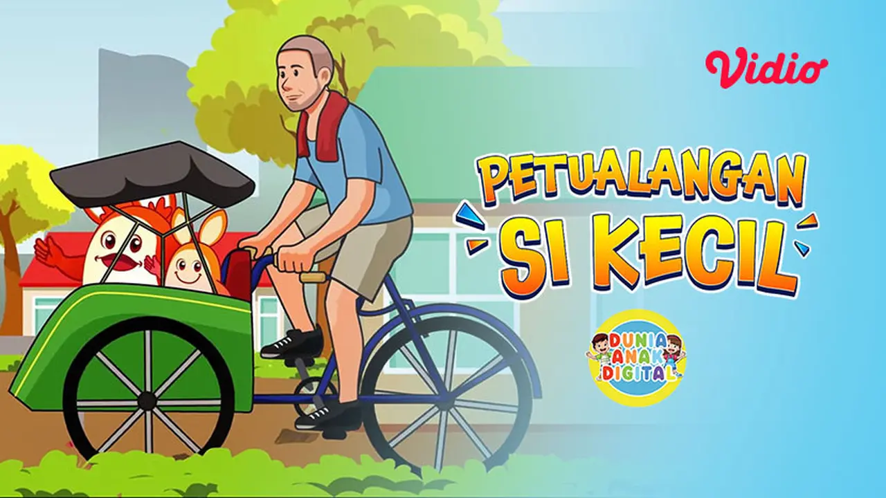 Animasi Dunia Anak Digital - Naik Becak