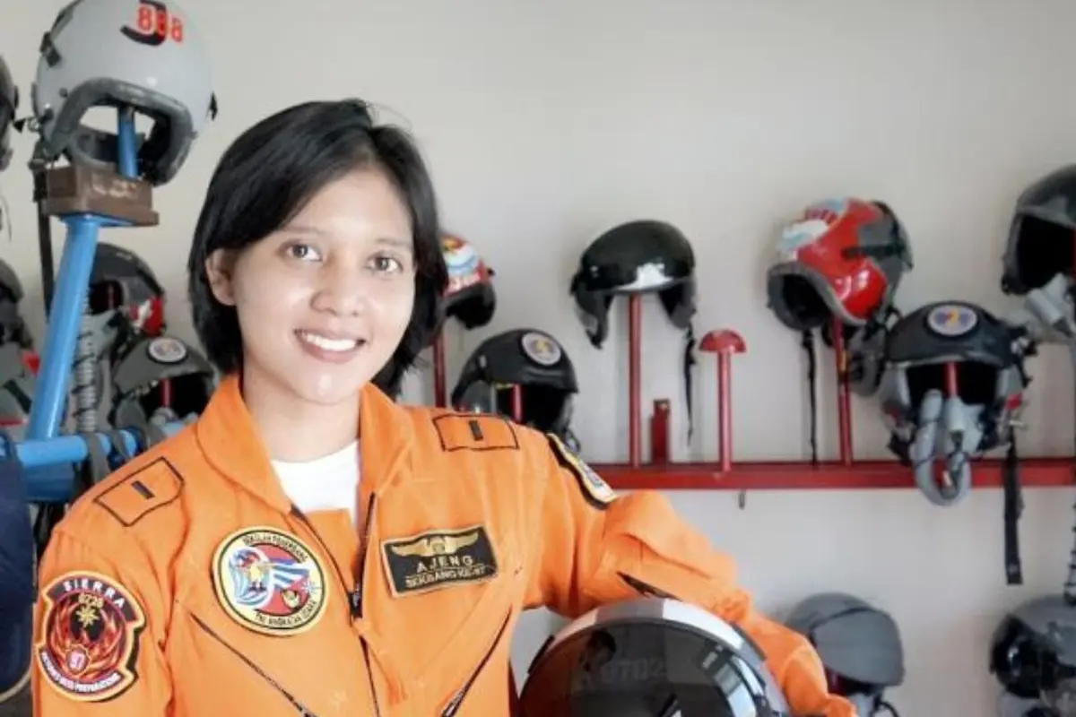 Letda Pnb Ajeng Tresna Dwi Wijayanti (Foto: dokumentasi Dispenau)