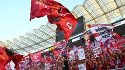 Kashima Antlers jadi klub pertama yang meraih treble domestik saat juara J League, J League Cup, dan Piala Kaisar pada musim 2000. (Dok. J1 League)