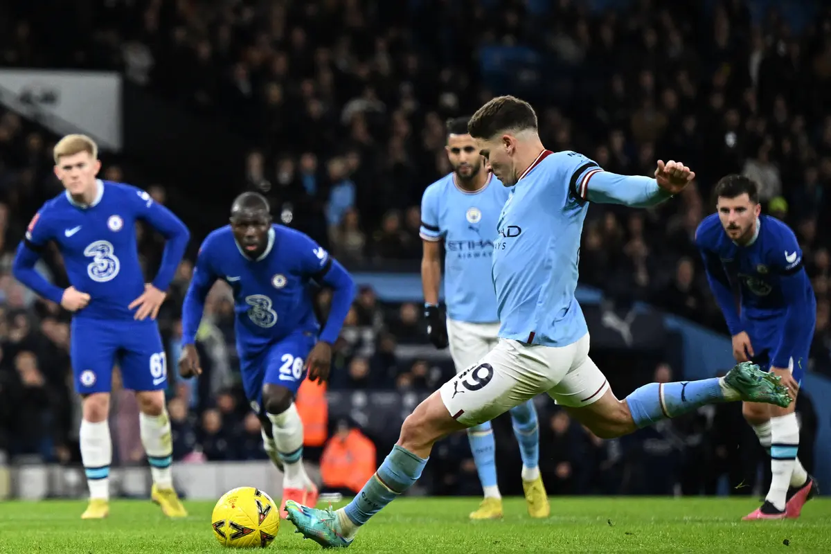 Julian Alvarez, Man City Vs Chelsea