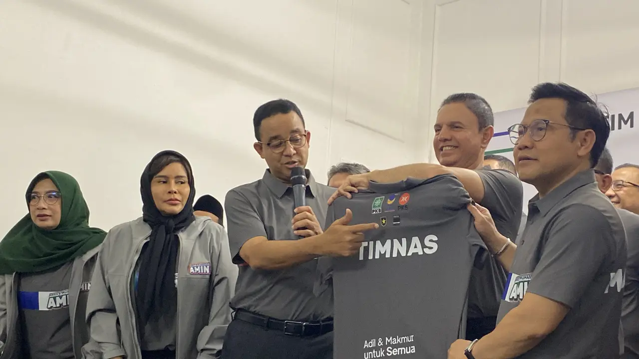 Tim pemenangan nasional atau Timnas pasangan capres dan cawapres dari Koalisi Perubahan Anies Baswedan-Muhaimin Iskandar (AMIN) resmi ditetapkan.