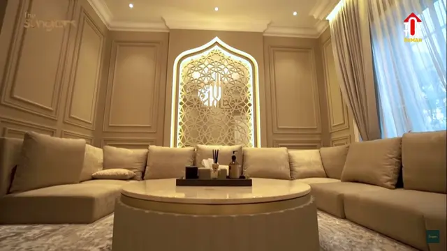Ruang Tamu Rumah Shireen Sungkar dan Teuku Wisnu. (Foto: YouTube The Sungkars)