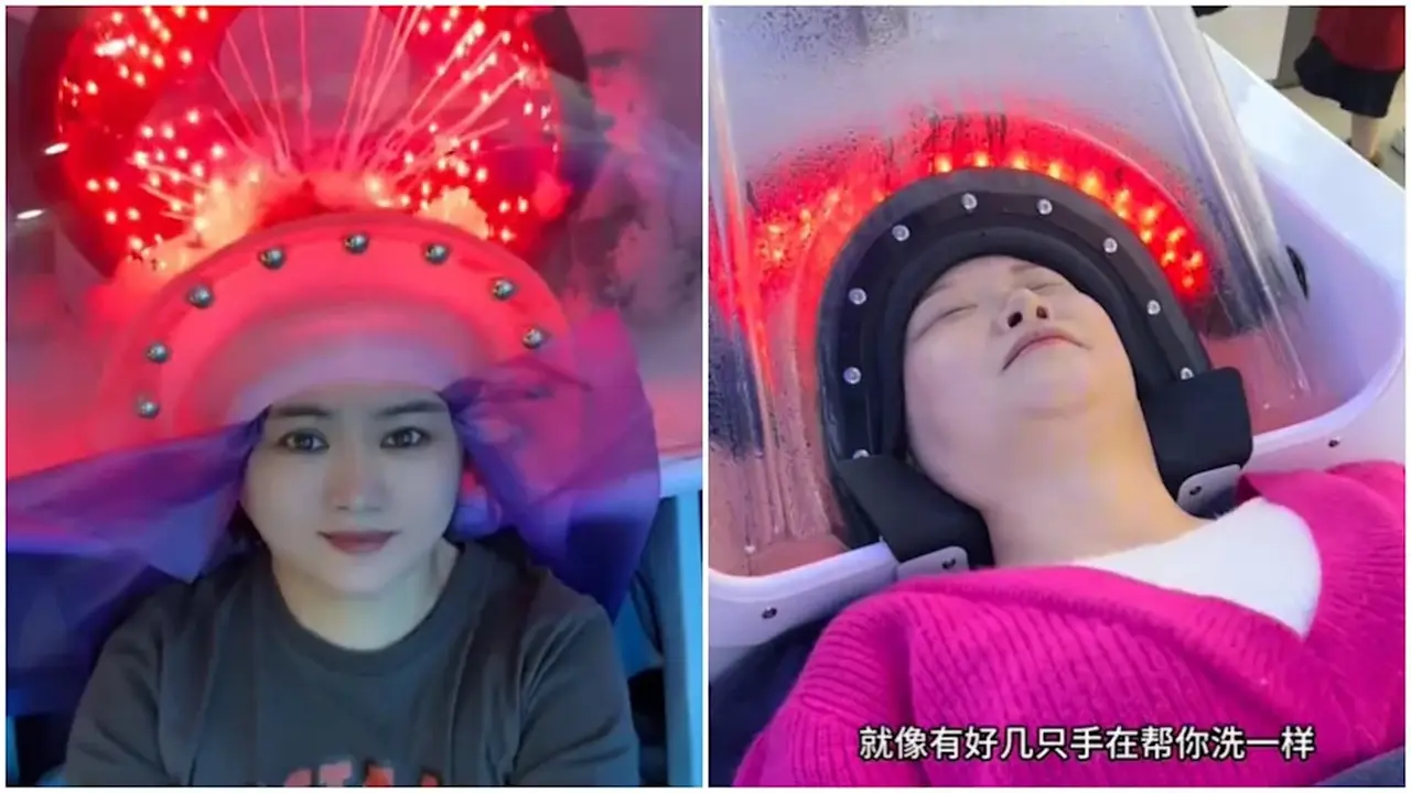 Mesin Cuci Rambut Bertenaga AI Mulai Menguasai Salon di Tiongkok