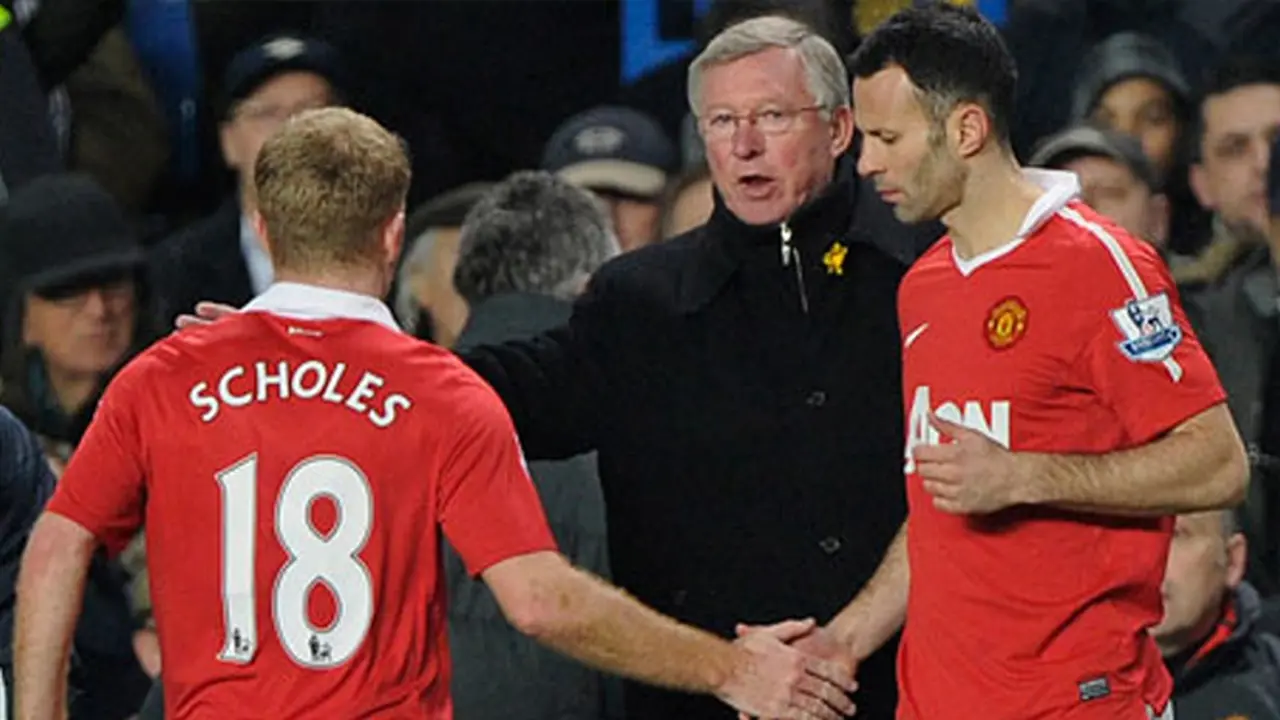 Paul Scholes dan Ryan Giggs