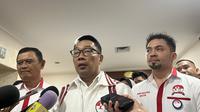Calon Gubernur (Cagub) Jakarta nomor urut 1 Ridwan Kamil (RK). (Liputan6.com/Winda Nelfira).