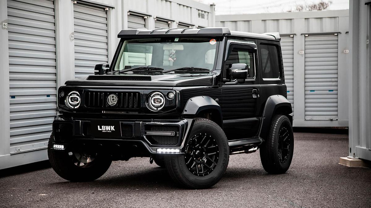 Keren Parah! Suzuki Jimny Disulap Jadi Lebih Garang ala Mercedes-Benz G