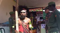 Antusiasme warga Kabupaten Keerom, Papua, dalam Pilkada Serentak 2015. (Katharina Janur/Liputan6.com)