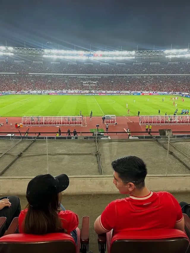 Artis yang Nonton Timnas Indonesia