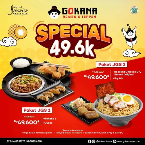 Promo resto hotsell