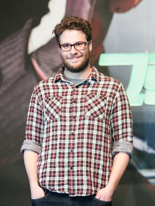 "Tubuhnya (Justin Bieber) begitu kecil, jika Anda melepas (alat kelamin) saya dan meletakkannya di tubuhnya, saya tidak tahu, mungkin lebih besar," ujar Seth bercanda. (Bintang/EPA)