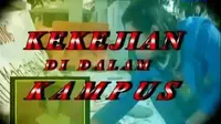 Kampus sebagai bagian dari sistem pendidikan dinodai kriminalitas yang merenggut korban jiwa.