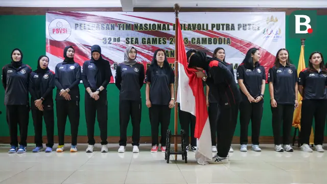 Pelepasan Timnas Voli Indonesia untuk SEA Games 2023 Kambojo
