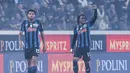 Dengan dua laga tersisa, Atalanta tak mungkin lagi tergeser dari posisi tiga besar dan dipastikan akan tampil di Liga Champions musim depan. (Stefano Nicoli/LaPresse via AP)