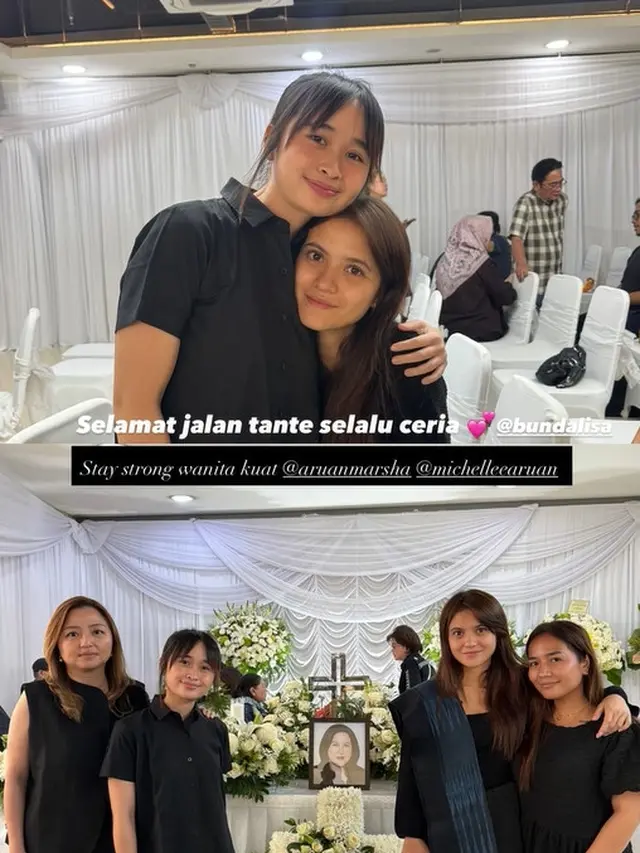 Gritte Agatha dan Marsha Aruan