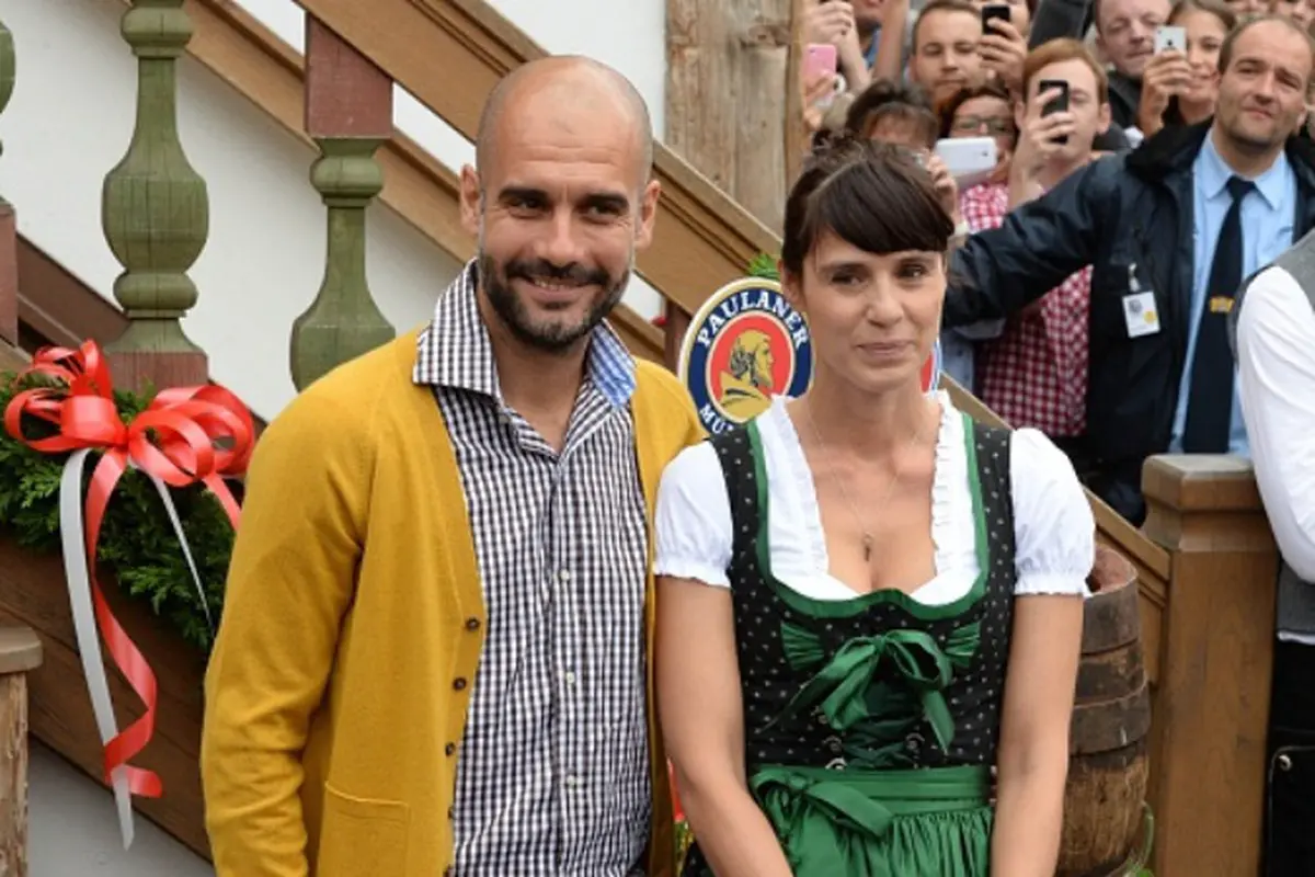 Josep Guardiola dan Cristina Serra