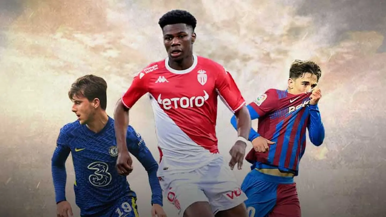 Ilustrasi - Mason Mount, Aurelien Tchouameni, Gavi